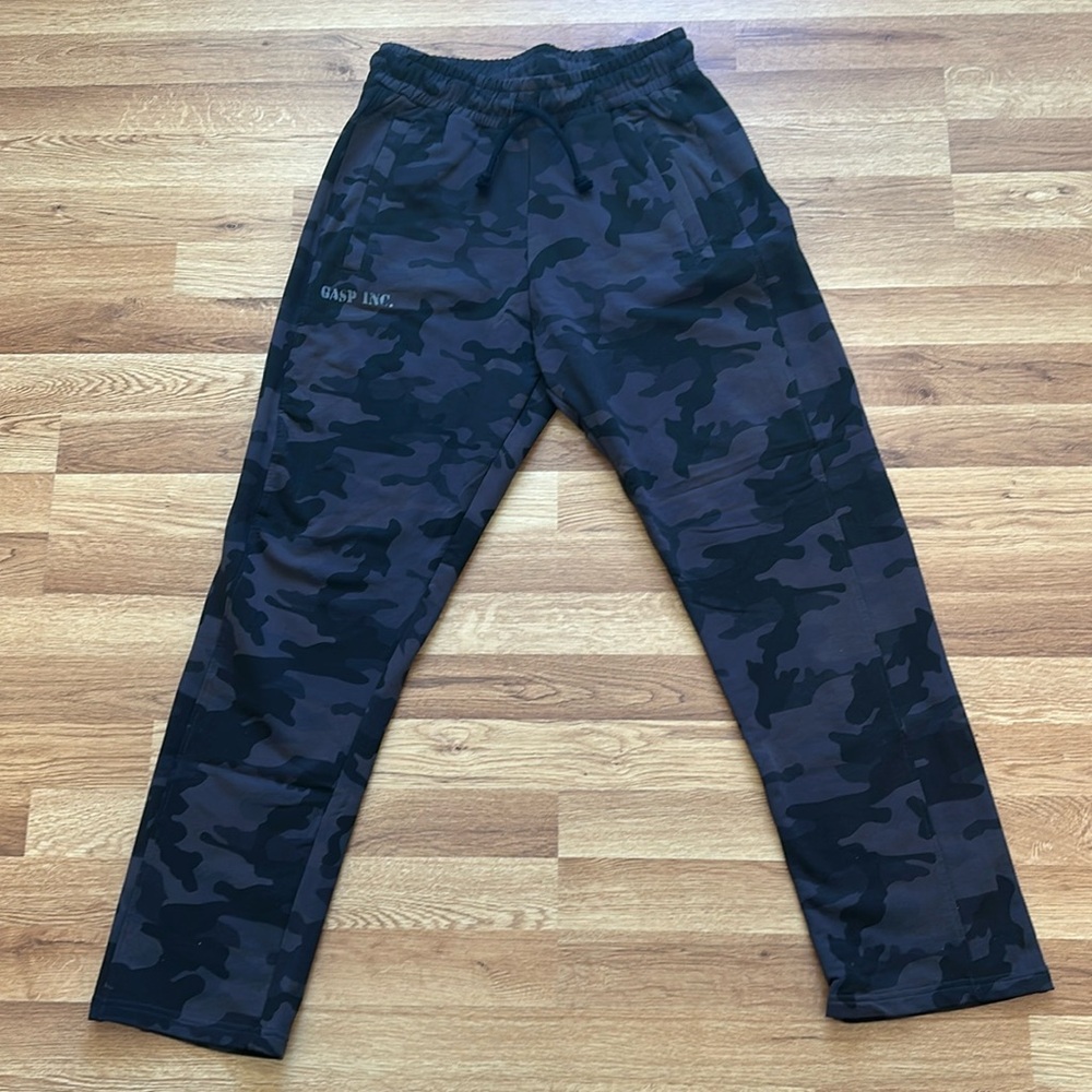 Men’s GASP Camo Jogger Sweatpants Size L New Without Tags